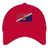 6-Panel Structured Mid-Profile Cotton Twill Cap Thumbnail