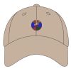 6-Panel Brushed Twill Unstructured Cap Thumbnail