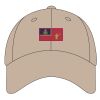 6-Panel Brushed Twill Unstructured Cap Thumbnail