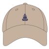 6-Panel Brushed Twill Unstructured Cap Thumbnail