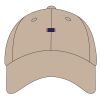 6-Panel Brushed Twill Unstructured Cap Thumbnail