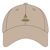 6-Panel Brushed Twill Unstructured Cap Thumbnail