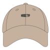 6-Panel Brushed Twill Unstructured Cap Thumbnail