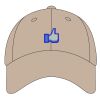 6-Panel Brushed Twill Unstructured Cap Thumbnail