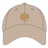 6-Panel Brushed Twill Unstructured Cap Thumbnail