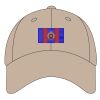 6-Panel Brushed Twill Unstructured Cap Thumbnail