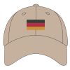 6-Panel Brushed Twill Unstructured Cap Thumbnail