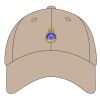 6-Panel Brushed Twill Unstructured Cap Thumbnail