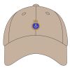 6-Panel Brushed Twill Unstructured Cap Thumbnail