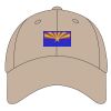 6-Panel Brushed Twill Unstructured Cap Thumbnail