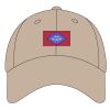 6-Panel Brushed Twill Unstructured Cap Thumbnail