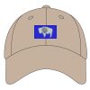6-Panel Brushed Twill Unstructured Cap Thumbnail