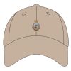 6-Panel Brushed Twill Unstructured Cap Thumbnail