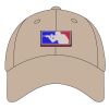 6-Panel Brushed Twill Unstructured Cap Thumbnail