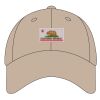 6-Panel Brushed Twill Unstructured Cap Thumbnail
