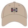 6-Panel Brushed Twill Unstructured Cap Thumbnail