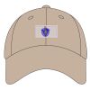 6-Panel Brushed Twill Unstructured Cap Thumbnail