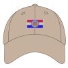 6-Panel Brushed Twill Unstructured Cap Thumbnail