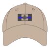 6-Panel Brushed Twill Unstructured Cap Thumbnail