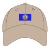 6-Panel Brushed Twill Unstructured Cap Thumbnail