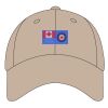 6-Panel Brushed Twill Unstructured Cap Thumbnail