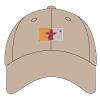 6-Panel Brushed Twill Unstructured Cap Thumbnail