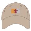 6-Panel Brushed Twill Unstructured Cap Thumbnail