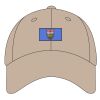6-Panel Brushed Twill Unstructured Cap Thumbnail