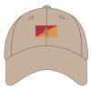 6-Panel Brushed Twill Unstructured Cap Thumbnail