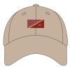 6-Panel Brushed Twill Unstructured Cap Thumbnail