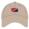 6-Panel Brushed Twill Unstructured Cap Thumbnail