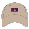 6-Panel Brushed Twill Unstructured Cap Thumbnail