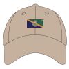 6-Panel Brushed Twill Unstructured Cap Thumbnail