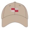 6-Panel Brushed Twill Unstructured Cap Thumbnail