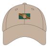 6-Panel Brushed Twill Unstructured Cap Thumbnail