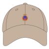 6-Panel Brushed Twill Unstructured Cap Thumbnail