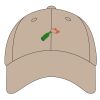 6-Panel Brushed Twill Unstructured Cap Thumbnail