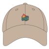 6-Panel Brushed Twill Unstructured Cap Thumbnail