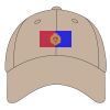 6-Panel Brushed Twill Unstructured Cap Thumbnail