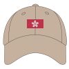 6-Panel Brushed Twill Unstructured Cap Thumbnail
