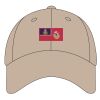 6-Panel Brushed Twill Unstructured Cap Thumbnail