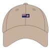 6-Panel Brushed Twill Unstructured Cap Thumbnail